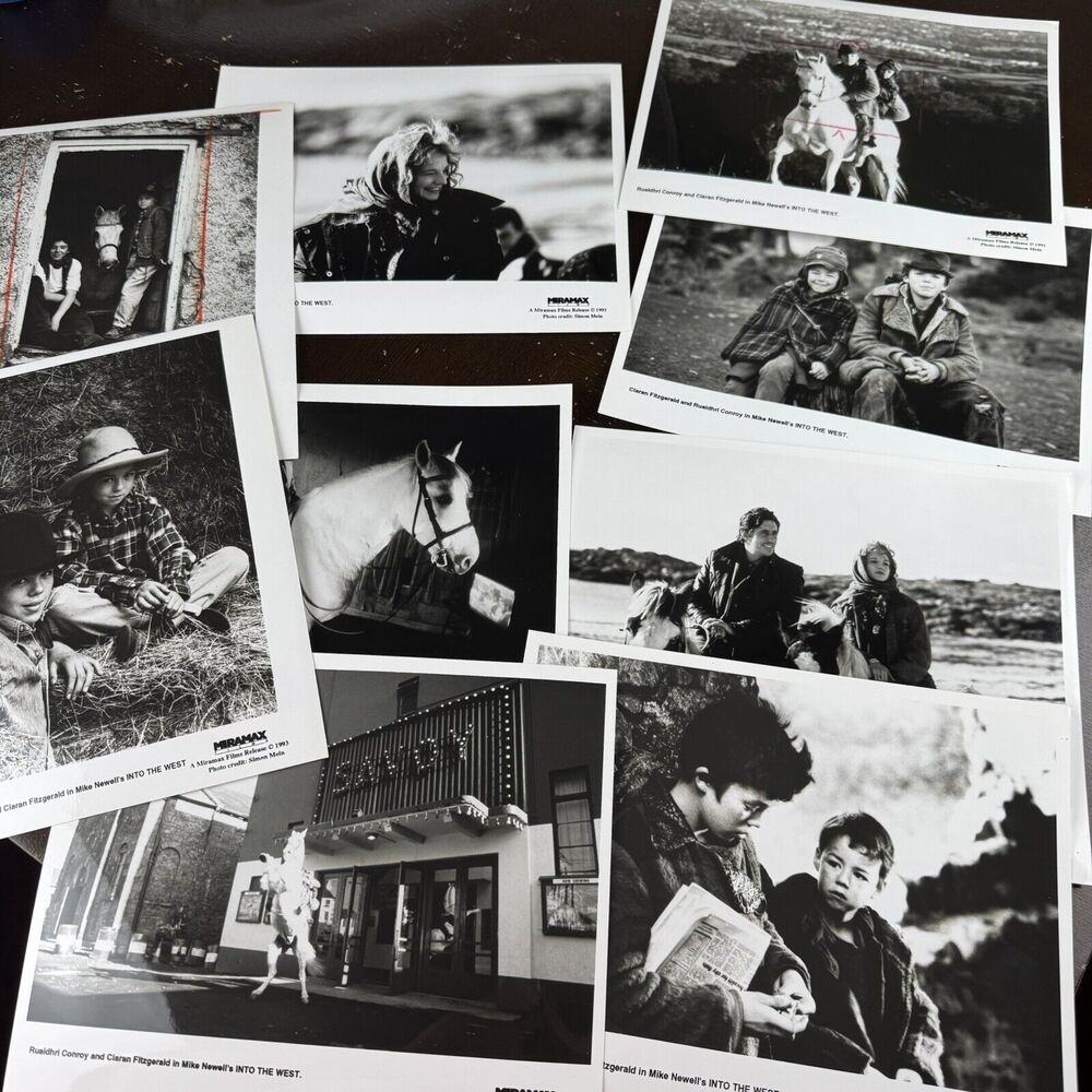 1993 Miramax Films Press Photos Lot Of 9 Into The West Ciaran Fitzgerald Conroy